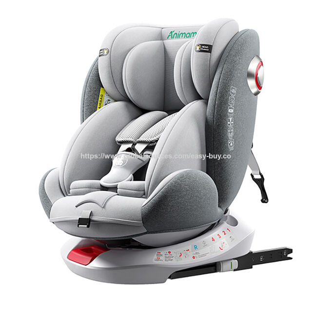 Kursi Mobil Bayi Standar MU Portabel untuk Bayi Baru Lahir dengan Kanopi