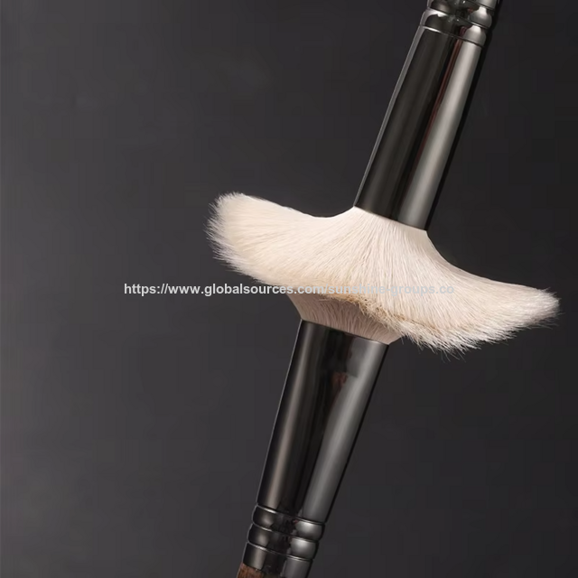 Brocha de Maquillaje Individual de Alta Calidad con Pelo Natural Suave