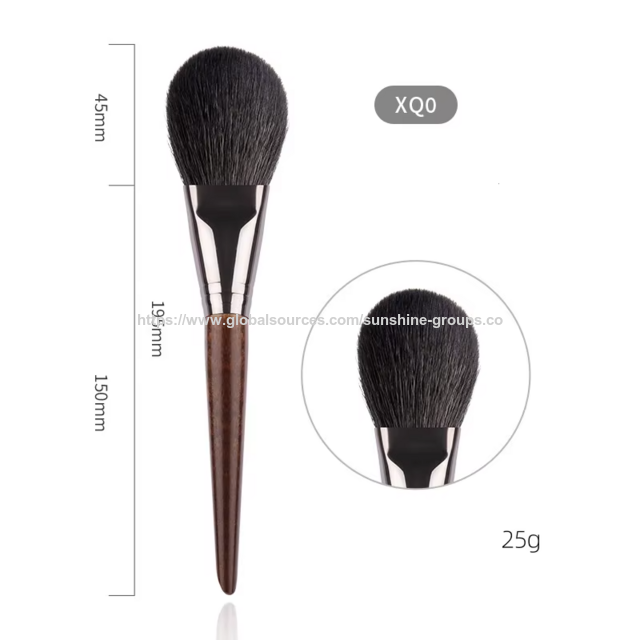 Brocha de Maquillaje Individual de Alta Calidad con Pelo Natural Suave
