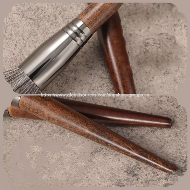 Brocha de Maquillaje Individual de Alta Calidad con Pelo Natural Suave