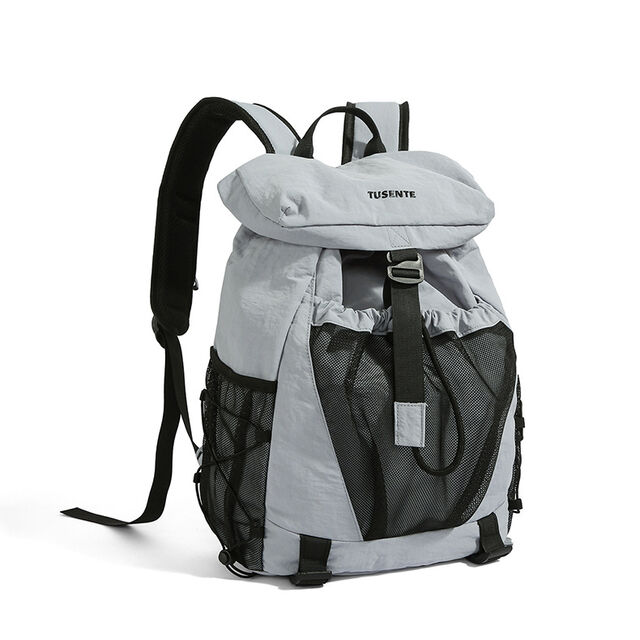 Robuster, wasserdichter Rucksack mit Kordelzug und großer Kapazität für Sport, Reisen, Camping, Wandern, Radfahren und Laufen