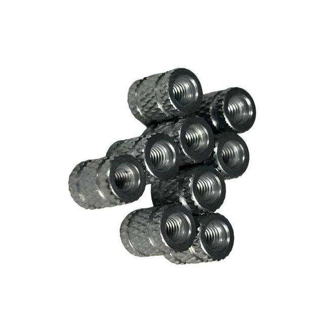 Custom CNC machined stainless steel nuts custom metal parts manufacturing custom cnc milling