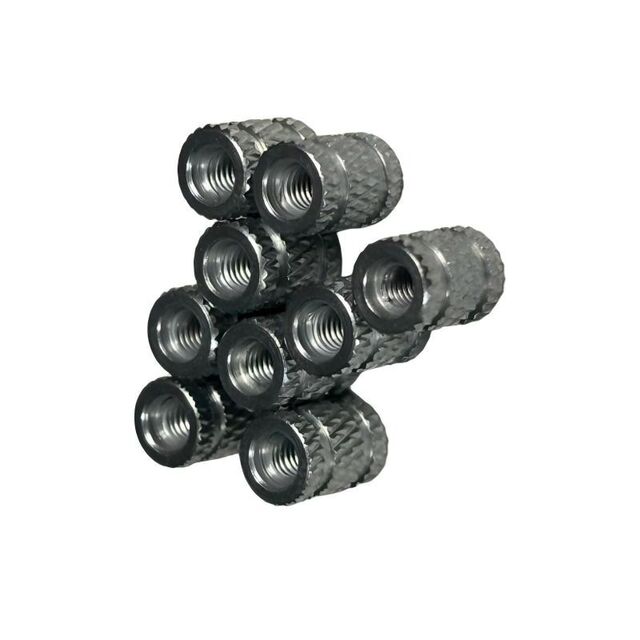 Custom CNC machined stainless steel nuts custom metal parts manufacturing custom cnc milling