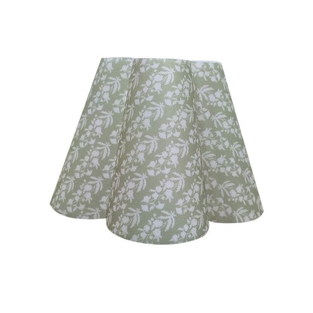Coque de Lampe de Bureau Personnalisée en PP, Fleur à Cinq Pétales, Étude, Abat-jour en Tissu Détachable