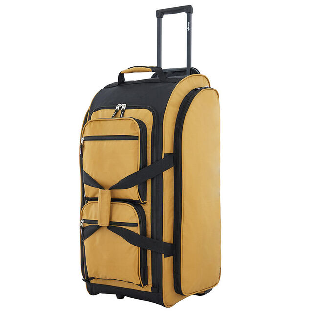 Large Duffel Bag Wheels High Quality Durable Outdoor Travel Rolling Zipper Fashionable Carry on Luggage Bag