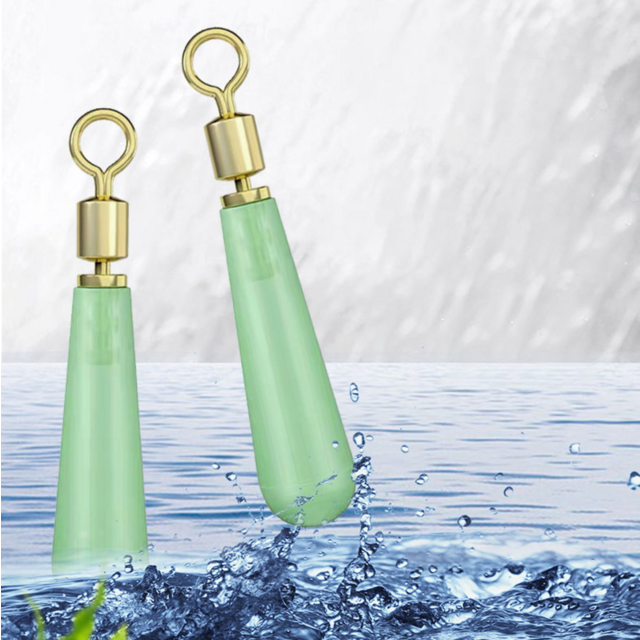 Siège Flotteur Coulissant Rotatif en Cuivre Silicone de Haute Qualité avec Forme Personnalisée - Accessoires d'Engins de Pêche