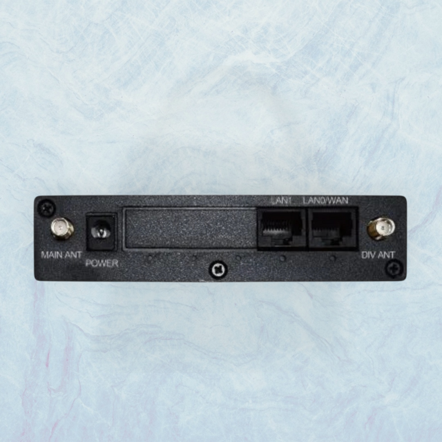 Routeur 4G LTE avec Double Port Ethernet, WiFi 802.11n et Montage sur Rail DIN pour la Surveillance à Distance IoT