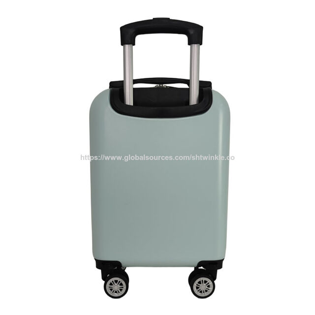 Good Offer Price Light Blue Car-Print Spinner Suitcase Superb Used Condition