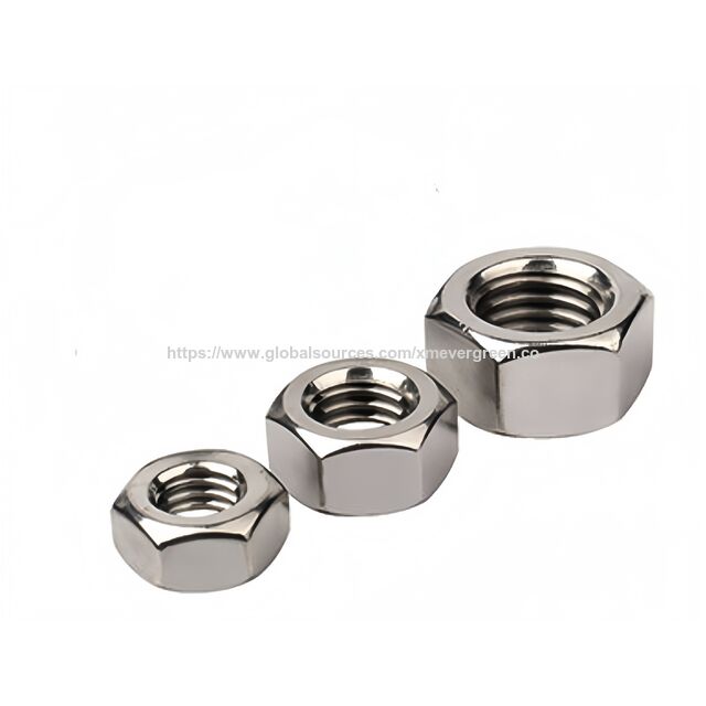 Tuercas de Perno Hexagonal de Acero Inoxidable 304, Surtido de Tuercas Roscadas Métricas M4 a M24, Juego de Tuercas de Bloqueo de Alta Resistencia