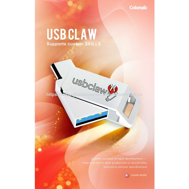 USB-Stick mit hoher Kapazität, schwenkbar, USB-Speicherstick