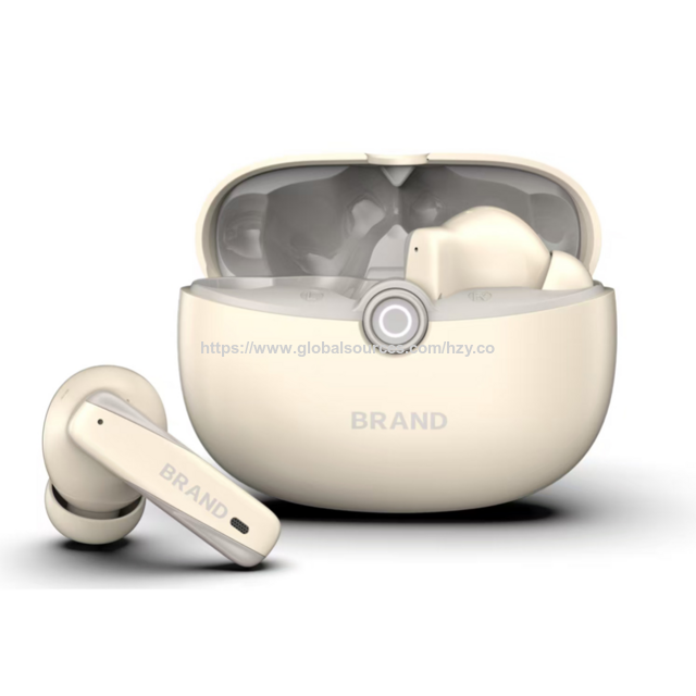 Écouteurs OEM pour Téléphone Portable avec Micro Quad ENC, Casque Bluetooth 6.0 Intra-auriculaire Adapté pour l'Entraînement, le Yoga, le Sommeil