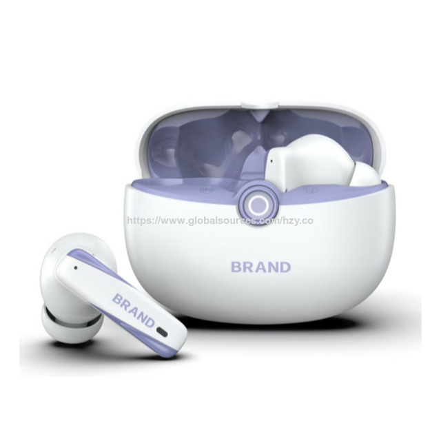 Écouteurs OEM pour Téléphone Portable avec Micro Quad ENC, Casque Bluetooth 6.0 Intra-auriculaire Adapté pour l'Entraînement, le Yoga, le Sommeil