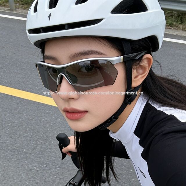 Wholesale hot sale personality glasses sport outdoor sunglasses bike riding sunglasses for wome and men