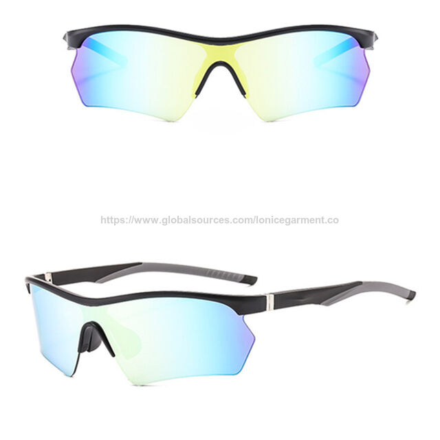 Wholesale hot sale personality glasses sport outdoor sunglasses bike riding sunglasses for wome and men