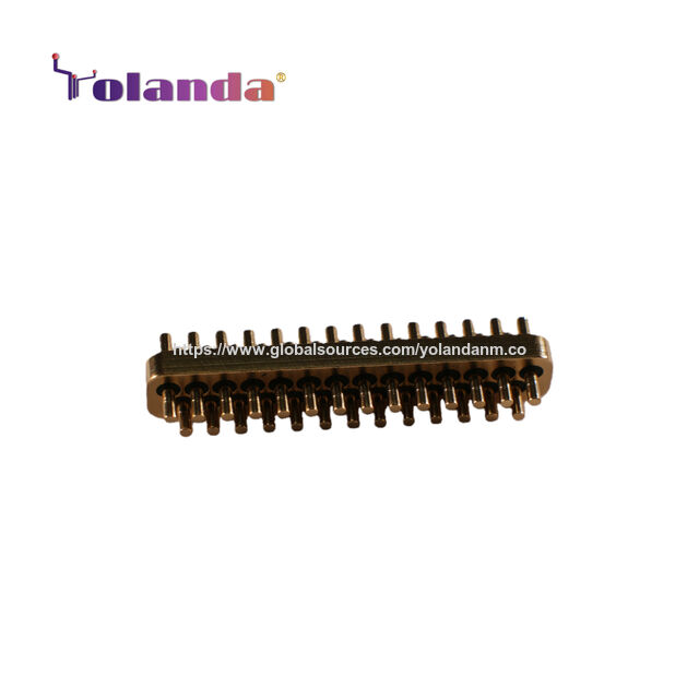 Suministro Directo de Fábrica de Cabezal Hermético de 18 Pines Micro-rectangular Feedthrough para Comunicaciones Satelitales