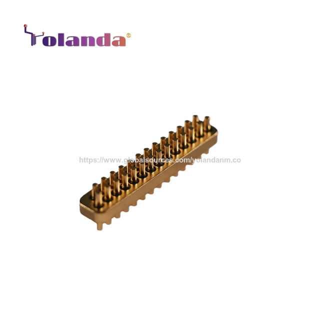 Suministro Directo de Fábrica de Cabezal Hermético de 18 Pines Micro-rectangular Feedthrough para Comunicaciones Satelitales