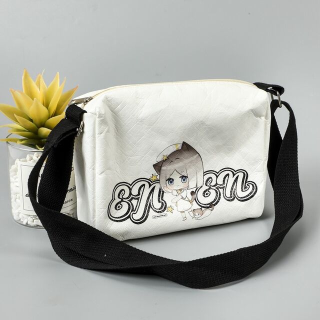 Canvas bag - Large capacity for middle school students to carry textbooks and do extra study.