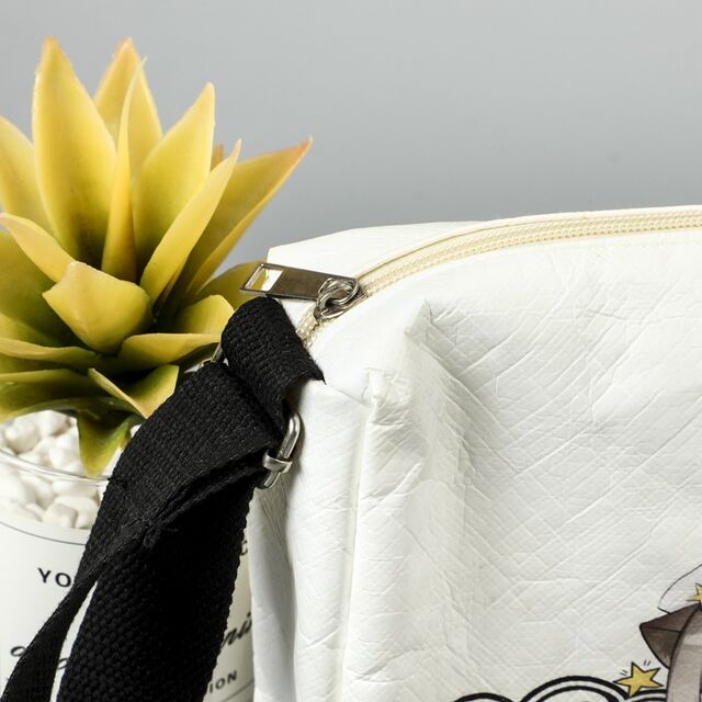 Canvas bag - Large capacity for middle school students to carry textbooks and do extra study.