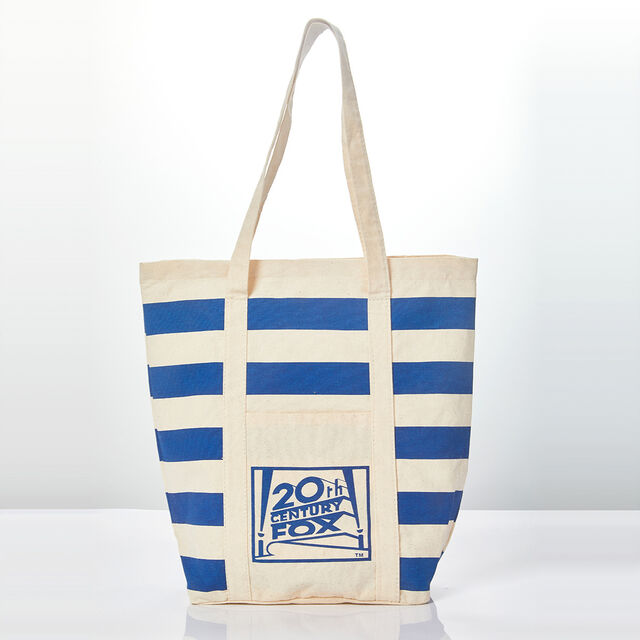 Canvas tote bag with built-in logo, printed in color by digital sublimation, for hand carrying.