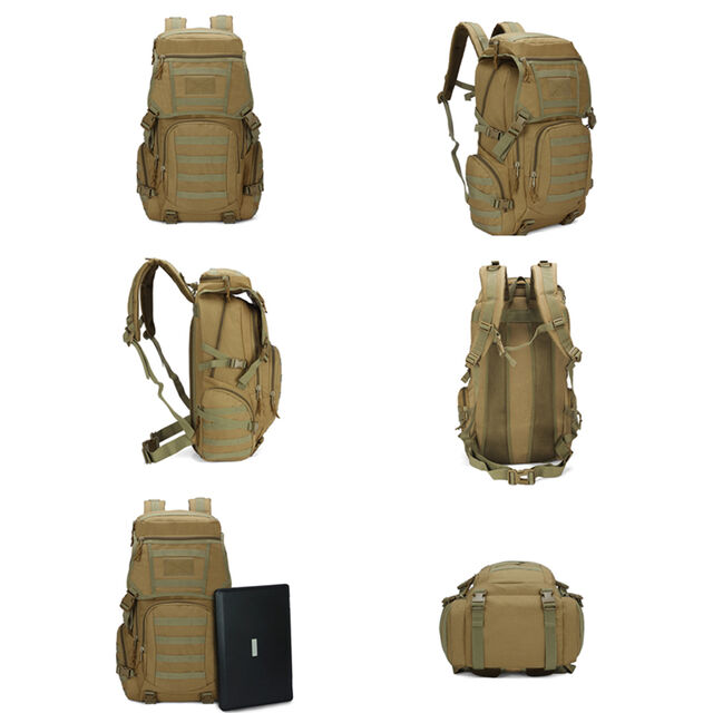 Tactical Backpack Hiking Backpack Camping Backpack Outdoor Travel Backpack Camouflage MOLLE System for Men Women