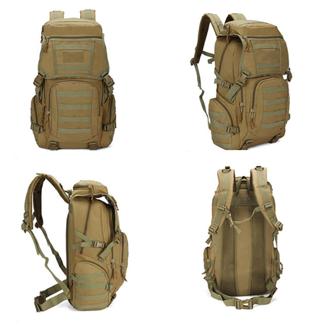 Tactical Backpack Hiking Backpack Camping Backpack Outdoor Travel Backpack Camouflage MOLLE System for Men Women