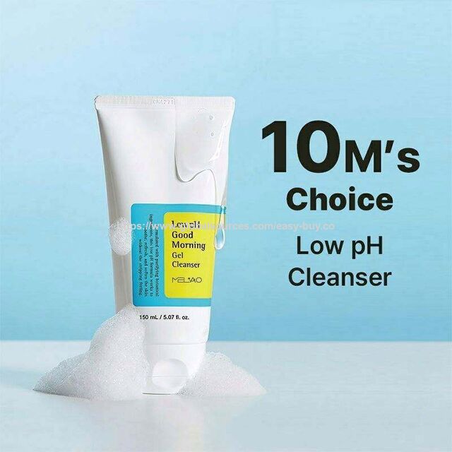 Facial cleansers Low pH Good Morning Gel Facial Cleanser for Sensitive Oil Control Balance Skin Anti Acne Face Wash