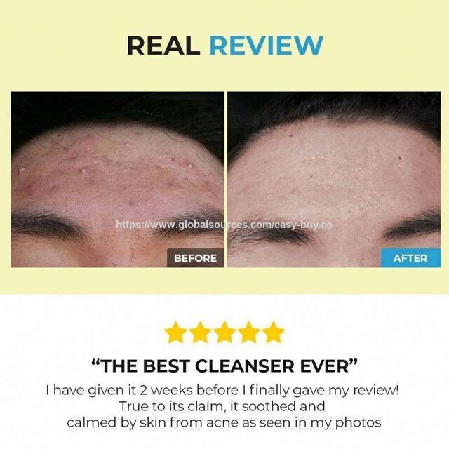 Facial cleansers Low pH Good Morning Gel Facial Cleanser for Sensitive Oil Control Balance Skin Anti Acne Face Wash