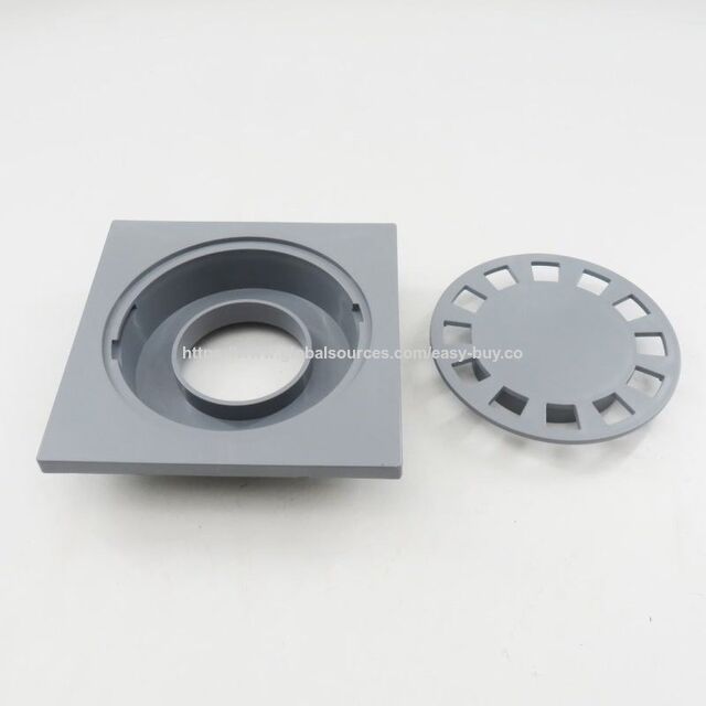 Floor drains Modern Design PVC Direct Plug Floor Drain for Hotel and Household Bathroom Foreign Trade Export 110V