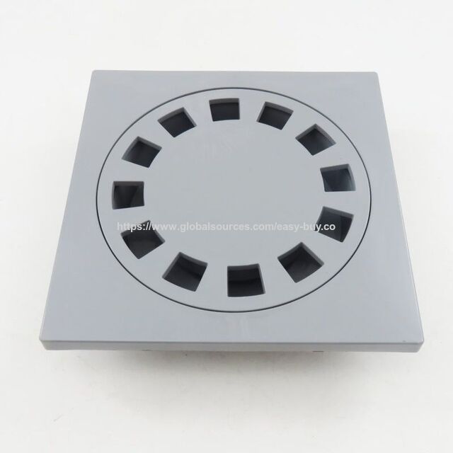 Floor drains Modern Design PVC Direct Plug Floor Drain for Hotel and Household Bathroom Foreign Trade Export 110V