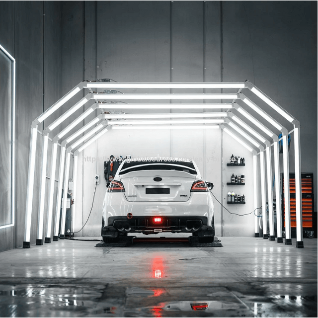 Éclairage de Tunnel LED Haute Luminosité Meilleures Ventes pour Tunnel de Lavage de Voiture Géométrique