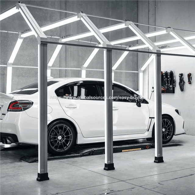 Éclairage de Tunnel LED Haute Luminosité Meilleures Ventes pour Tunnel de Lavage de Voiture Géométrique