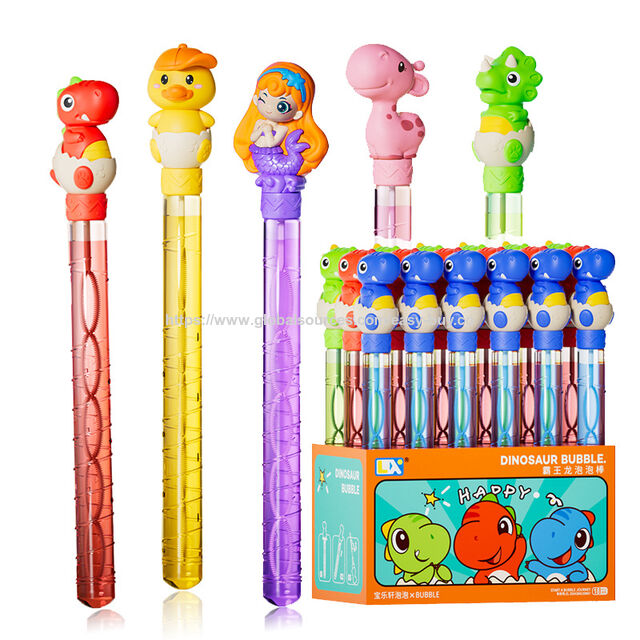 Bubble blowers Summer Outdoor Toy 6 Pack 4 Ounce Bubble Wand Bubble Blowers