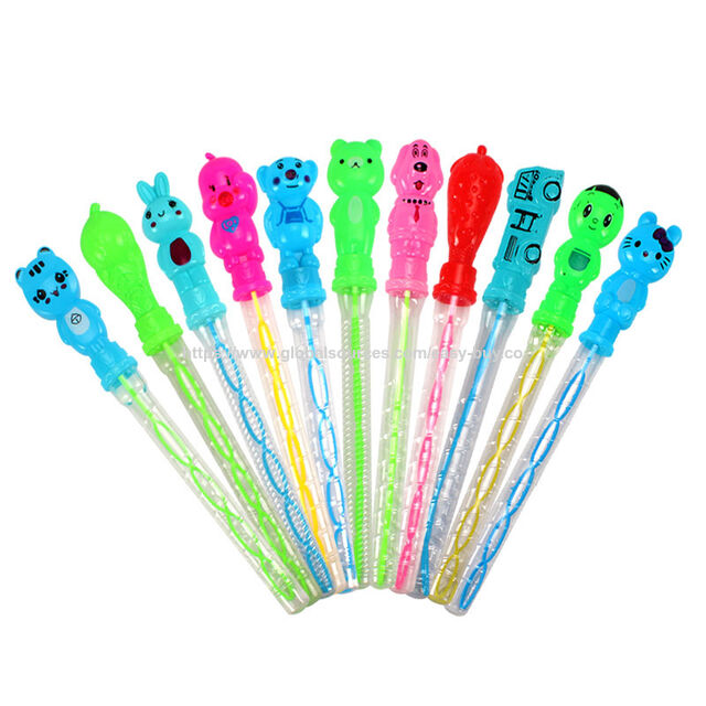 Bubble blowers Summer Outdoor Toy 6 Pack 4 Ounce Bubble Wand Bubble Blowers