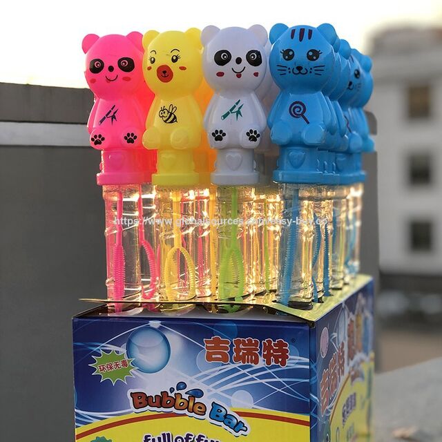 Bubble blowers Summer Outdoor Toy 6 Pack 4 Ounce Bubble Wand Bubble Blowers