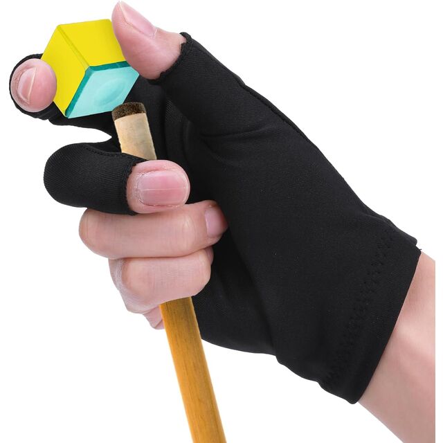 Gant de Billard Respirant et Confortable OEM ODM pour Main Gauche ou Droite - Gants de Sport pour Queue de Snooker et Pool