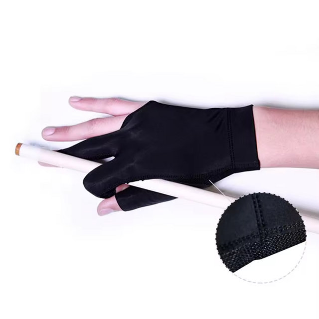 Gant de Billard Respirant et Confortable OEM ODM pour Main Gauche ou Droite - Gants de Sport pour Queue de Snooker et Pool