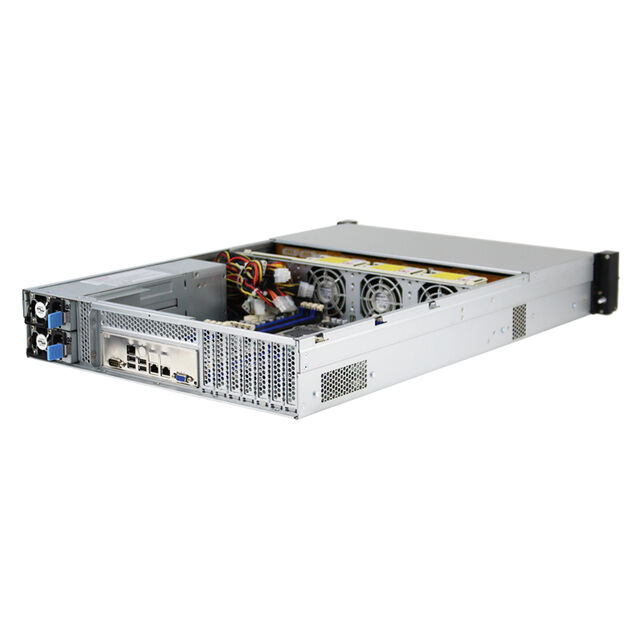 هيكل خادم Toploong M265-12 2U للبيع المباشر، 12*3.5 بوصة خليج HDD، مع مروحة ولوحة خلفية موسعة 12 جيجابايت للتخزين السحابي