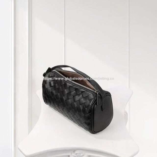 Wholesale Crocheted shoulder bag crocheted handbag braided bag woven leather bag woven crossbody (JT2925)