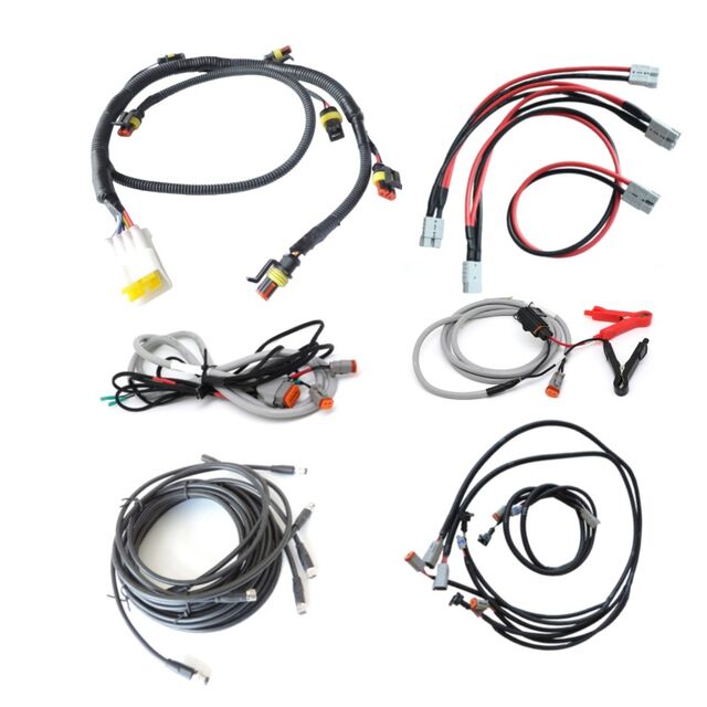 Arnés de cableado automotriz conector Deutsch de 2 pines, 4 pines y 8 pines para automóvil fabricado en fábrica