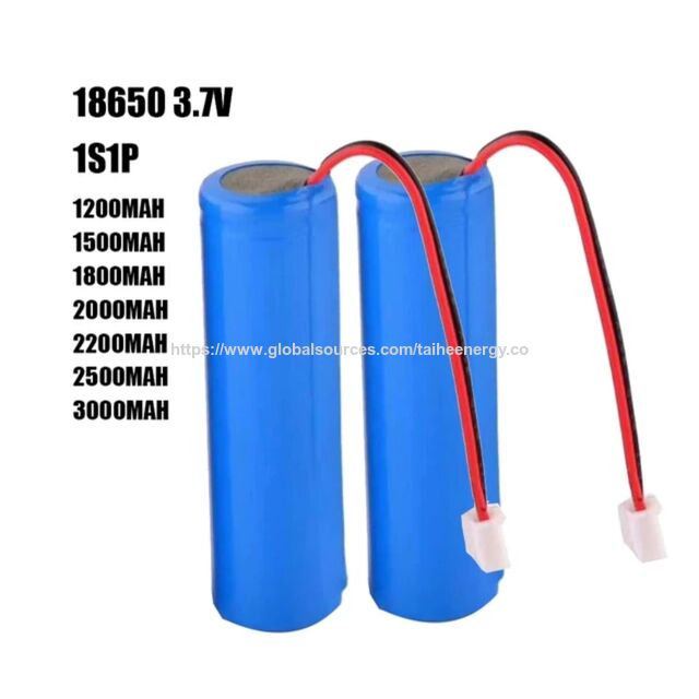 Bateria Li-ion 18650 3.7V, 1200mAh-3000mAh. Cilindro fixo. Para ventilador, alto-falante, mouse, brinquedo. Em estoque, pedidos pequenos, preço baixo.