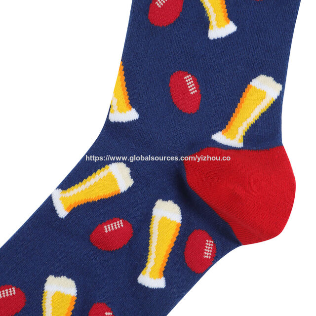 Soft Woven Women's Cotton Crew Socks Sweat-Absorbent Thermal Leisure Wear Knitted Custom Wholesale