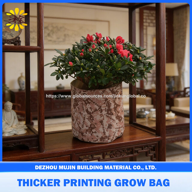 100 gallon Biodegradable Non-Woven Fabric Grow Pots for Garden Use for Vegetable Growing