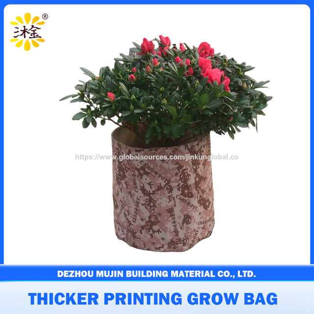100 gallon Biodegradable Non-Woven Fabric Grow Pots for Garden Use for Vegetable Growing