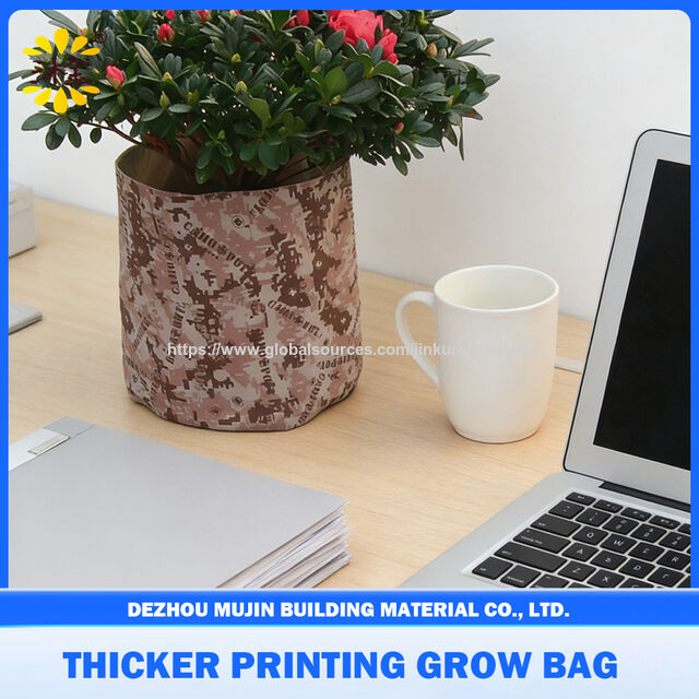 100 gallon Biodegradable Non-Woven Fabric Grow Pots for Garden Use for Vegetable Growing