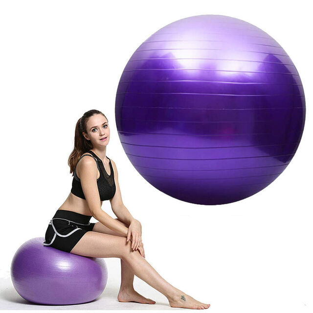 Neuankunft Großhandel Benutzerdefiniertes Logo Bestseller Anti-Burst Fitness-Übungs-Stabilitäts-Yoga-Ball Gymnastikball