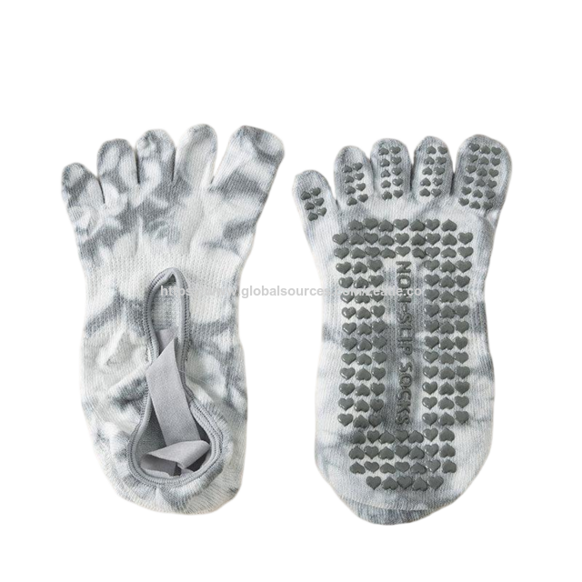 OEM Pilates Socks Yoga Socks with Grips for Women Non Slip, Workout, Pure Barre, Ballet, Dance, Hospital Socks