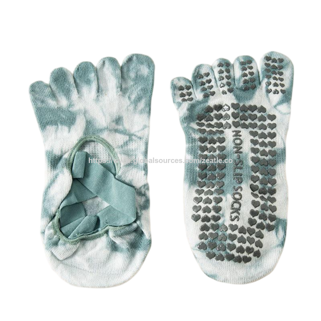 OEM Pilates Socks Yoga Socks with Grips for Women Non Slip, Workout, Pure Barre, Ballet, Dance, Hospital Socks