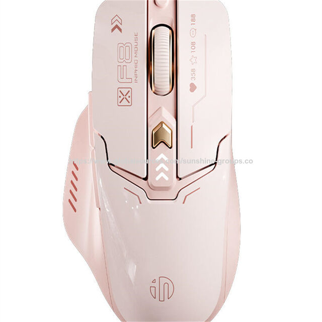 Mouse Sem Fio USB Silencioso Recarregável para Destros, Ideal para Escritório e Jogos, Compatível com Computadores e Laptops