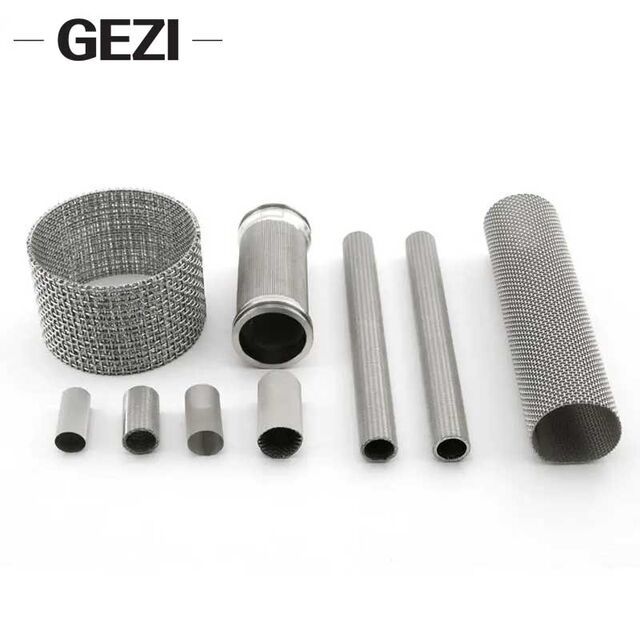 Kundenspezifisches Sintermetall-Filterelement aus Edelstahlpulver, Hochtemperatur-Metallgewebe-Filter für Flüssigkeiten