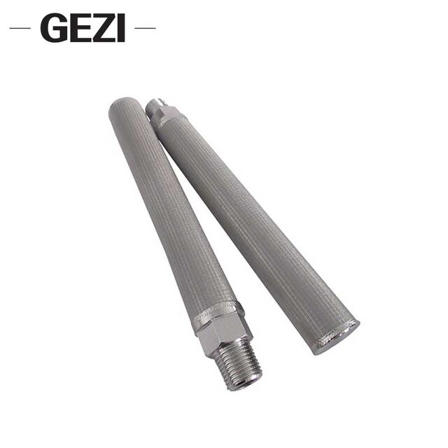 Kundenspezifisches Sintermetall-Filterelement aus Edelstahlpulver, Hochtemperatur-Metallgewebe-Filter für Flüssigkeiten